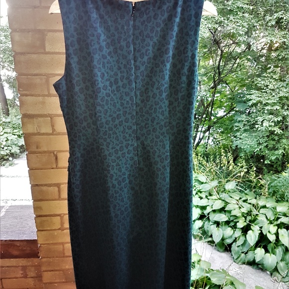 JACOB Green Leopard Print Dress - Picture 2 of 3